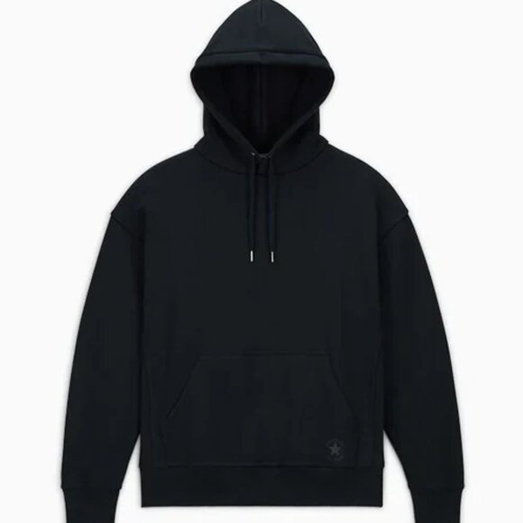 Converse Gold Standard Loose-Fit Pullover Hoodie BLACK SIZE 2XL XXL NEW MENS - Picture 11 of 12